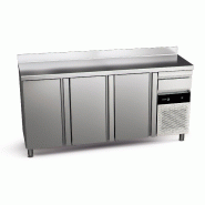 Arrière-bar réfrigéré avec 3 portes 551L de la gamme Snack Fagor Professional - avec pieds