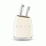 Bloc de 6 couteaux Crème - Beige Autre Inox Smeg 15.2x20 cm - beige inox 8017709344184 Bloc de 6 couteaux Crème - Beige Autre Inox Smeg 15.2x20 cm - beige inox 8017709344184