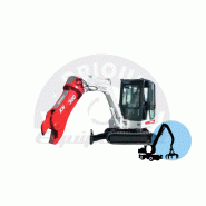 Cisaille hydraulique à ferraille KN 300 - Pour démolition et découpe de métaux ferreux et non ferreux Cisaille hydraulique à ferraille KN 300 - Pour démolition et découpe de métaux ferreux et non ferreux