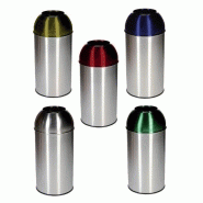 Collecteur tri open dome vert_0