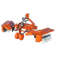 Equipement pour le desherbage mecanique rinieri - bio-dynamic double avec ébourgeonneur srv