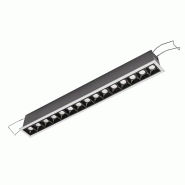 Gea Luce Spot Encastrable Gfa 15 Points Lumineux 30W 2400Lm 3000K Blanc Satiné Avec Optique Anti-Éblouissement - Gealuce - blanc GFA1122C