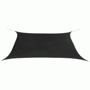 Helloshop26 - Voile toile d'ombrage parasol en tissu oxford rectangulaire 2 x 4 m anthracite 02_0008663 - inox 3000461947767