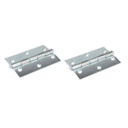 Charnière lourde 50x50 zinguée - 1paire - 2pcs. Charnière lourde 50x50 zinguée - 1paire - 2pcs.