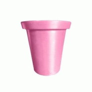 PLAST'UP ROTOMOULAGE Pot de fleurs rond xxl delight 760l - ROSE - rose 0669014882615