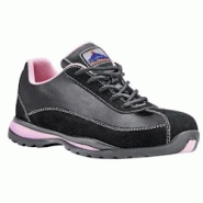 Portwest - Baskets de sécurité pour femmes S1P HRO Noir / Rose Taille 43 - 43 noir matière synthétique 5036108261840 Portwest - Baskets de sécurité pour femmes S1P HRO Noir / Rose Taille 43 - 43 noir matière synthétique 5036108261840