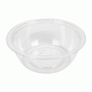 Pot dessert PET 170 ml Ø9,9x3,5cm transparent - par 45