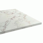 Restootab Plateau 140x70 decor marbre olympo - blanc Bois manufacturé PL-14070M-MB.OLYM Restootab Plateau 140x70 decor marbre olympo - blanc Bois manufacturé PL-14070M-MB.OLYM
