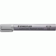 STAEDTLER Marqueur Lumocolor flipchart 356, pointe biseau 2,0-5,0 mm, encre grise - 4007817073698
