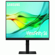 TFT Samsung ViewFinity S6 S24D600UAU 61cm (24")LED,HDMI,DisplayPort - noir LS24D600UAUXEN