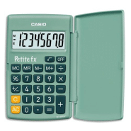 Casio calculatrice primaire petite fx verte lc401gn