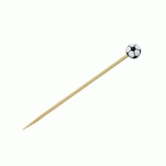 ECOLOMIQUE - 100 Pcs - Pic bambou décoration football - 12 cm, idéal pour buffets et événements - ECO210BBRND - Matériau naturel ECO210BBRND ECOLOMIQUE - 100 Pcs - Pic bambou décoration football - 12 cm, idéal pour buffets et événements - ECO210BBRND - Matériau naturel ECO210BBRND