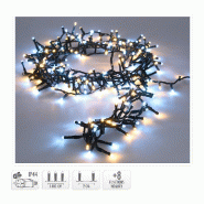 EDM Guirlande Serpent 700 Leds 17M Lumière Froide et Chaude - multicolore multi-matériau 8719987688911