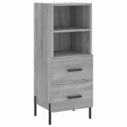 Helloshop26 - Buffet bahut commode armoire meuble de rangement organisateur cuisine salle de séjour salon sonoma 34,5 x 34 x 90 cm 02_0036346 - 30002 Helloshop26 - Buffet bahut commode armoire meuble de rangement organisateur cuisine salle de séjour salon sonoma 34,5 x 34 x 90 cm 02_0036346 - 30002