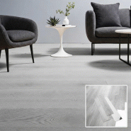 Pavimentos Arquiservi Sol vinyle PVC AUTOCOLLANT (Pack 20 m²) Chêne Gris (1,8 mm) - gris plastique polypropylène 8435760616932