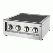 Plaque de cuisson à induction Série 600 4 zones 2 x 3 kW | Buffalo - FU219