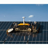 Robot de nettoyage autonome pour panneaux solaires - Débit 1000 m²/h à sec - SOLARCLEANO - Modèle F1A Robot de nettoyage autonome pour panneaux solaires - Débit 1000 m²/h à sec - SOLARCLEANO - Modèle F1A