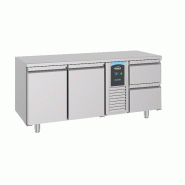 Table réfrigérée 2 portes et 2 tiroirs refrigeree monoblock - P7489.5355