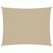 VidaXL Sonnensegel Oxford-Gewebe Rechteckig 6x8 m Beige - beige 135168