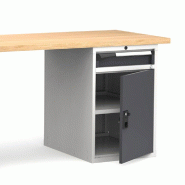 Bloc pour établi 1 tiroir et porte NOVALP