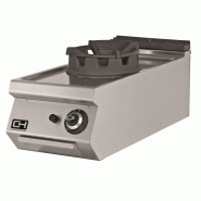 Climahosteleria Wok à gaz Cuisinière de table 1 brûleur 18 kW 400x900x300h mm EMPPLS9WK010 Line 900 Istanbul - EMPPLS9WK010