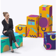 Cube en mousse 40x40x40cm - Cube L_0