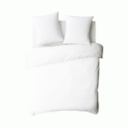 Drap housse professionnel 140x200 cm (2 personnes) - Couleur Blanche - 3770032619491