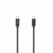 Hama USB-C 0,8 m 40 Gbit/s Noir - noir 00200659