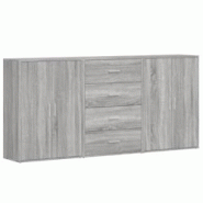 Helloshop26 - Buffet bahut commode armoire meuble de rangement organisateur cuisine salle de séjour salons 3 pcs sonoma 60 x 31 x 84 02_0037166 - 300 Helloshop26 - Buffet bahut commode armoire meuble de rangement organisateur cuisine salle de séjour salons 3 pcs sonoma 60 x 31 x 84 02_0037166 - 300