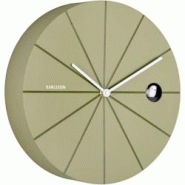 Horloge murale coucou en ABS Destacado vert Karlsson - vert 8714302770463
