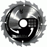 Lame carbure MForce, pour bois, pour scies circulaires Ø 190mm, Alésage 30mm, dents 24, Ang. Croch. 15 ° Makita | B-32041 Lame carbure MForce, pour bois, pour scies circulaires Ø 190mm, Alésage 30mm, dents 24, Ang. Croch. 15 ° Makita | B-32041