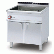 Redcook Brasero électrique fixe multifonctions. Cuve cm. 70x51x10h. Structure en acier inoxydable. Dimensions 80x70,5 h90 cm. Modèle BRF-78ET - 2094_0
