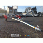 Remorque et chariot de mise à l'eau pour dériveurs - PTAC 350 Kg - Mecanorem D185+C - HKT-3.1X1.7