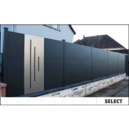 Select - clôture en aluminium - bredok - prestige sur mesure