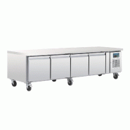 Soubassement réfrigéré positif gn 1/1 série u 4 portes - PDA464