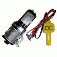 Treuil Acimex sur batterie - 1 tonne, compact et portable pour travaux forestiers et chantiers