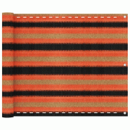 Écran de balcon Multicolore 75x400 cm PEHD Modèle Bahia - 310897