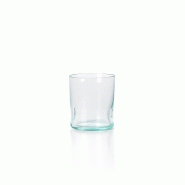 Bazar Bizar Verre à boire en verre recyclé 8x8x9 cm naturel - Lot de 12 - beige verre BACG002-MTR12
