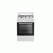BEKO cuisinière mixte 73l 4 feux blanc FBS63121WD - blanc 8690842699429