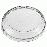 Couvercle pour mini bol thai 30ml réf 38574/38573 PET transparent - par 1000