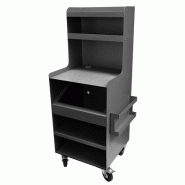 Desserte extérieure haute de restaurant Hana - GRIS BASALTE_0