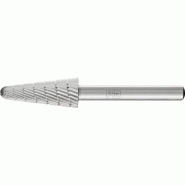 Fraise sur tige KEL D. 12 mm L. Tête 30 mm D. De la tige 6mm HSS engrènement 3 PFERD Fraise sur tige KEL D. 12 mm L. Tête 30 mm D. De la tige 6mm HSS engrènement 3 PFERD