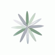 Horloge murale en métal Bloom vert Karlsson - vert 8714302733253 Horloge murale en métal Bloom vert Karlsson - vert 8714302733253