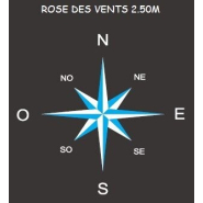Jeux thermocollés - Rose des vents - Référence BTJT08 Jeux thermocollés - Rose des vents - Référence BTJT08