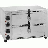 MilanToast - Four à pizza 2 tiroirs 40cm r.C. 220-240v 3,45kw. - 8058456150802