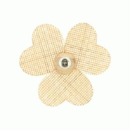 Now's Home - Applique Murale En Bambou Naturel 45x45cm Petali - 3256390251929 Now's Home - Applique Murale En Bambou Naturel 45x45cm Petali - 3256390251929