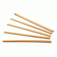 Pailles droites en roseau 6-8 mm / 20 cm (lot de 50) - SIER DISPOSABLES - 8718226766748