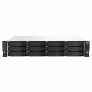 QNAP ts-1264u-rp nas rack (2 u) intel® celeron® 8 go ddr4 0 to QNAP qts aluminium, noir
