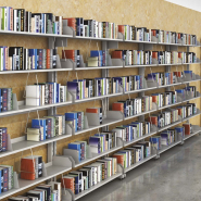 Rayonnage de bibliothèque pour salles de lecture,  milieux universitaires