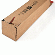 Tube d'expédition pour plans avec double fermeture 705x108x108mm
